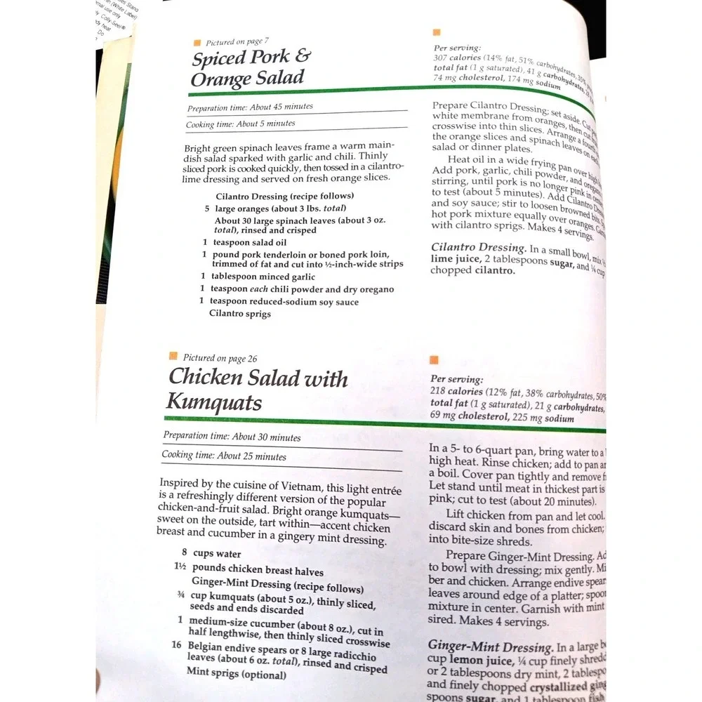 More‎ Low-Fat Recipes by Sunset Publishing Staff (1989, Softcover)
